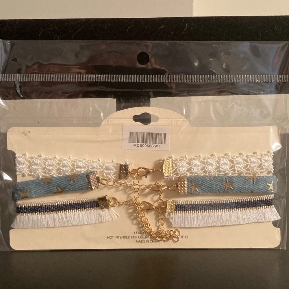 MIA Collection. 3 chokers.